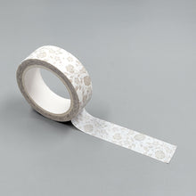 Load image into Gallery viewer, Ivory Summer Wedding Blooms Washi Tape
