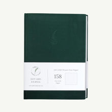 Load image into Gallery viewer, A5 Dotted Notebook, Emerald Green
