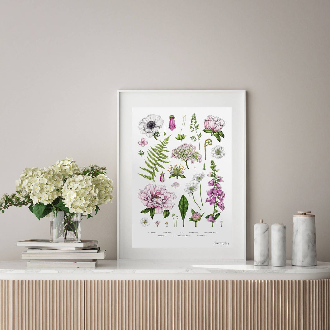 Summer Garden Art Print