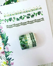 Load image into Gallery viewer, Monstera Washi Tape
