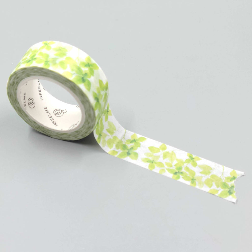 Green Leaves Washi Tape