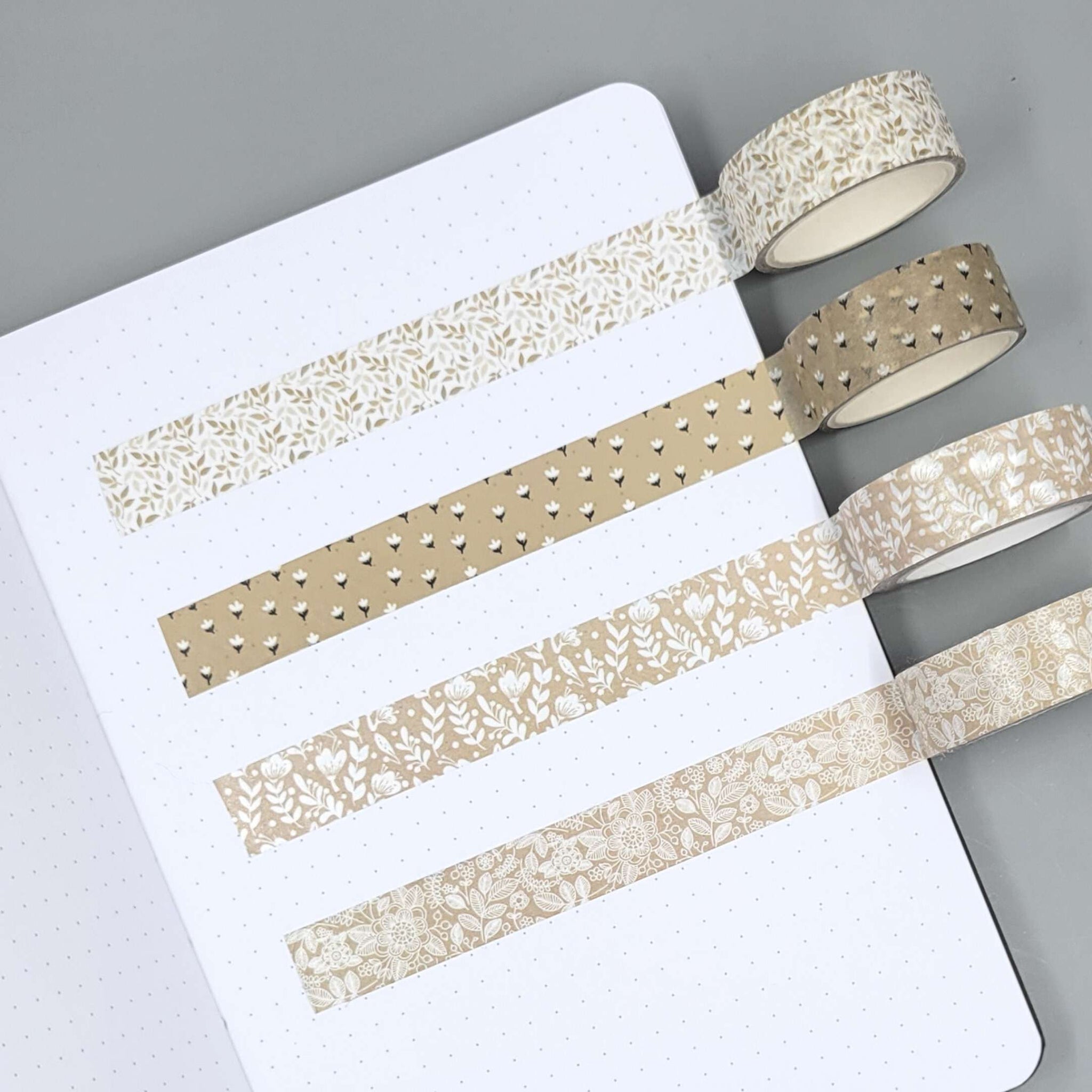 Neutral color washi tapes : r/washitape