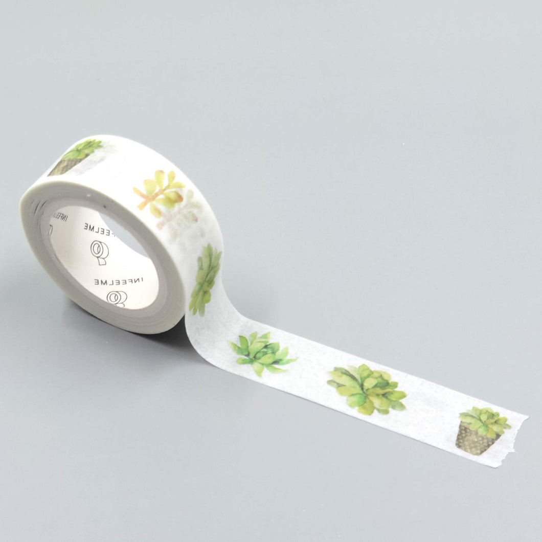 Succulents Washi Tape