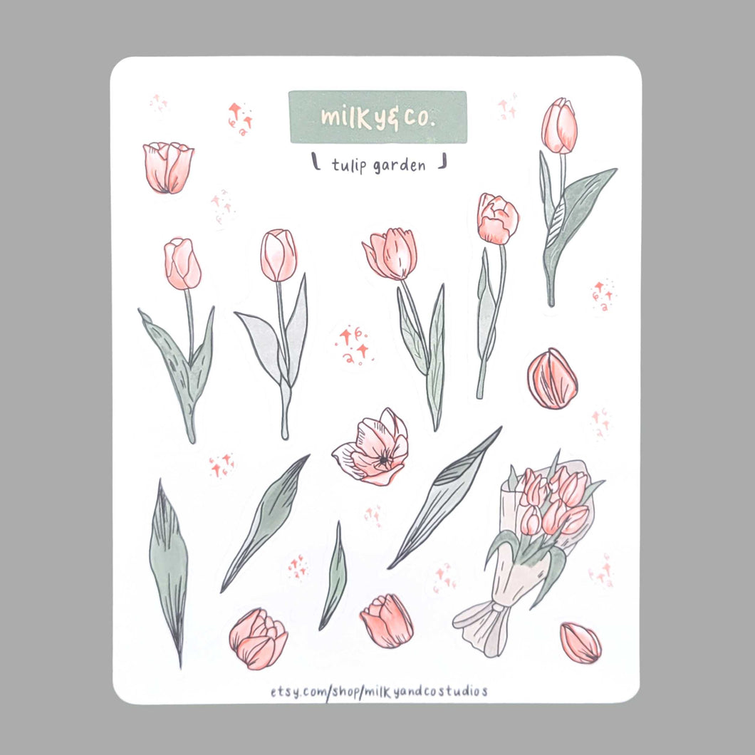 Tulip Garden Sticker Sheet