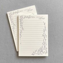 Load image into Gallery viewer, Great Ideas Whimsical Vines Notepad
